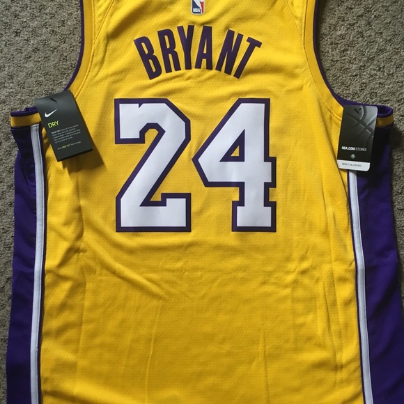 Nike Kobe Bryant Swingman Jersey La Lakers - Picture 3 of 4